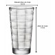 Jogo 6 Copos 375ml Long Drink Cube Bormioli Rocco Em Vidro